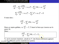 Mécanique du solide - Chapitre 7, partie 1