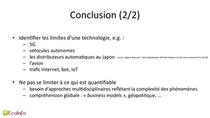 Séminaire du Dr Jacques Combaz : L'effet rebond : une introduction (Logiciel Eco-Responsable, GT du GDR GPL)