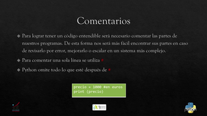 Python - Variables y tipos de datos