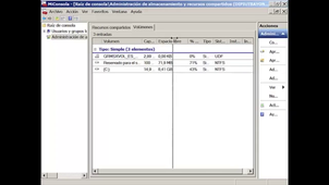 Administración de discos y almacenamiento