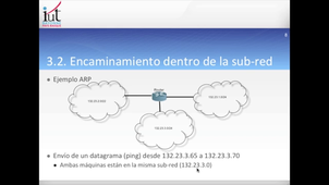 3.1 Reenvío de paquetes dentro de la propia red
