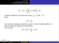 Mécanique du solide - Chapitre 6, partie 1