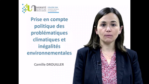 UE changements globaux: Prise en charge politique Intro