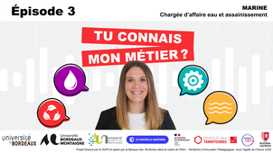 Comme un poisson dans l'eau - Marine, ingénieure eau et assainissement