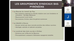 Emmanuel Plat « Grèves et organisations ouvrières dans la construction du mouvement social local, Landes et Basses-Pyrénées, 1870-1914 »