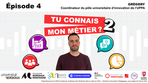 Il était charpentier… aujourd’hui il lance des start-up - Gregory, coordinateur pole innovation