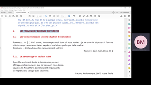 5. LES FORMES DE L'ECHANGE AU THEATRE