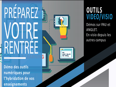 L'hybride à portée de main : démo des outils visio/vidéo