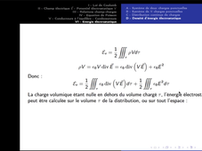 Electromagnétisme 1 - Electrostatique - Energies
