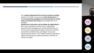 4. La complejidad del sujeto poético