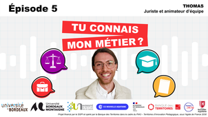 Des maths au droit - Thomas, Juriste d'entreprise