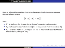 Mécanique du point 2 - Chapitre 2