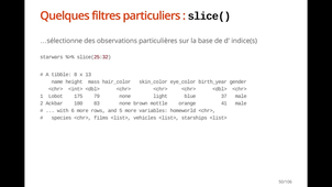 Manipulation de données avec {dplyr} dans le tidyverse -part 1 - par Diane Beldame