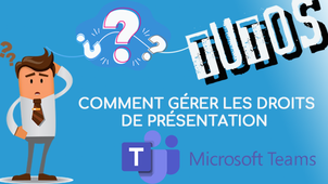 Comment gérer les droits de présentation dans une réunion ?
