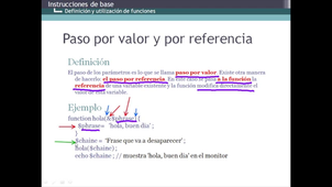 Definición y utilización de funciones
