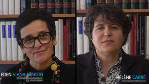 Edito du Mensuel de l'Université - Avril 2023 - Hélène Carré & Eden Viana-Martin