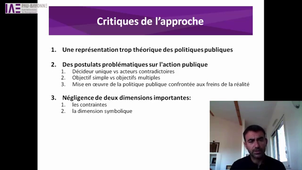 3.2bis Critique de l'approche