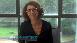 Edito du Mensuel de l'Université - Septembre 2024 - Nadia Mekouar-Hertzberg, Vice-présidente CFVU
