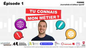 Du lycée de Nousty aux courses du Tour : Pierre, journaliste sportif