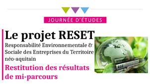 Journée d’études du projet RESET-Partie 1