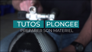 Tuto plongée: matériel gréer son bloc