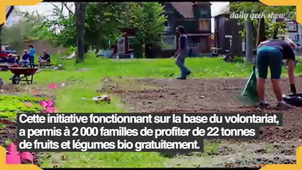 La ville de Detroit renait grâce aux jardins collaboratifs