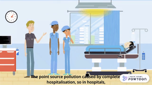 Les résidus pharmaceutiques dans les eaux usées par Camille Genest, Christie Aussone, et Maxence Coutouillat