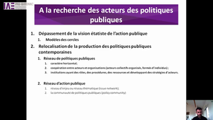 1.5. Les acteurs de l'action publique