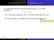 Mécanique du solide - Chapitre 1, partie 2