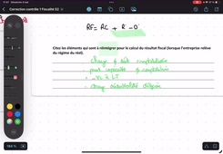 Réintégrations pour calcul du RF
