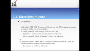 2.2 Estructura de direcciones CIDR