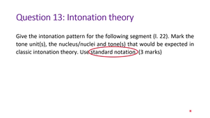 S5 Phonology exam: feedback and comments