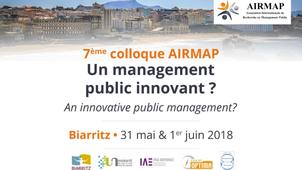 Colloque AIRMAP 2018 - Séance plénière n°2 - Innovation territoriale : enjeux et modalités