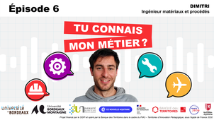 « Pas fait pour les études »… et pourtant docteur en ingénierie - Dimitri, ingénieur matériaux et procédés