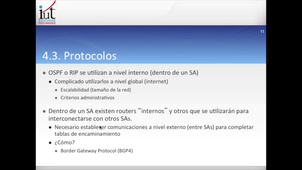 4.1 Protocolos de encaminamiento