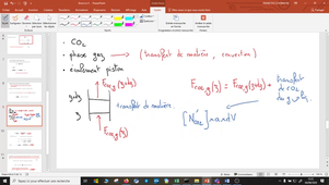 Commentaires bilan matière CO2 du TD 4