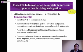2.3 La formalisation des projets de services