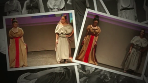 Défilé de mode romaine - photos