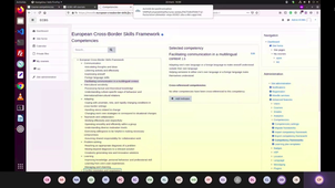 Démo Application ECBS European Crossborder Skills