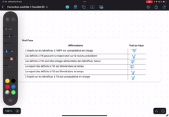 Correction vrai faux