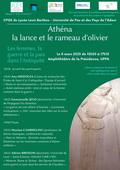 Athéna la lance et le rameau d'olivier